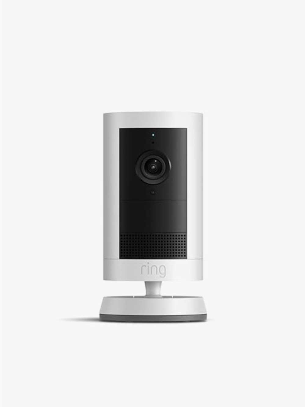 Ring Indoor Security Camera - White and Black Front